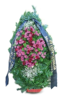 Венок ритуальный на похороны РВЖ10 в Москве